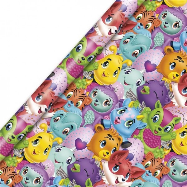 Hatchimals wrapping paper 76cm x 152cm
