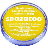 Żółty karnawałowy makijaż Snazaroo 18ml