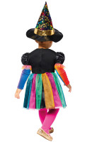 Anteprima: Costume da strega bambino con asterisco colorato