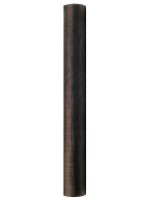 Oversigt: Organza stof Julie mørkebrun 9m x 36cm