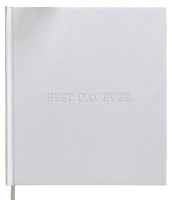 Preview: Pre-printed guest book Modern Luxe 21.5cm