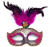 Oversigt: Ginevra Gianotta Venetian maske