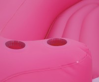 Preview: XXL Flamingo bathing island 3.7 x 3.35 x 2m