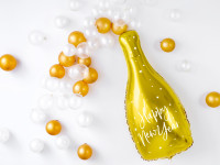 VIP nytårs champagne folie ballon 32 x 82 cm