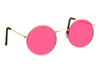 Pink hippie briller Sonja