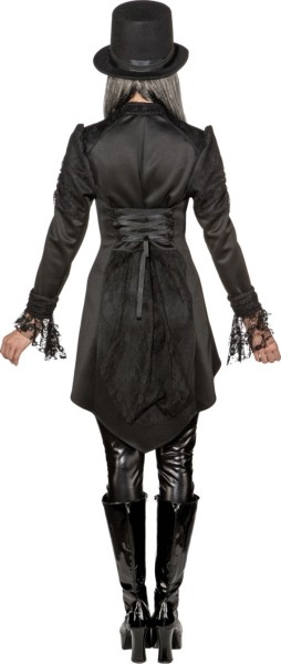 Dark Gothic Tailcoat For Women 3