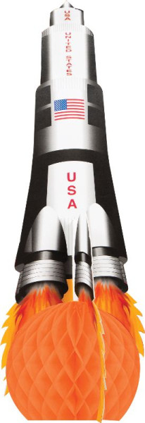 Space shuttle standaard 13 x 34 cm