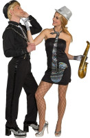 Vista previa: Vestido de fiesta de saxofón para mujer