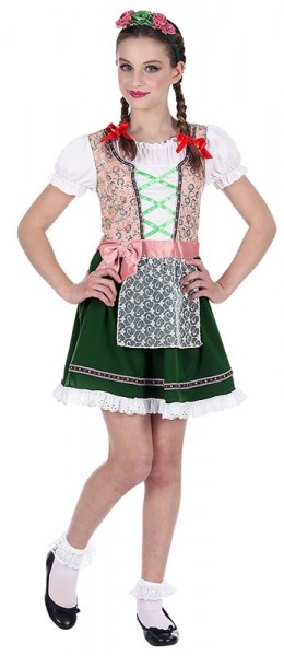 Bavarian girl dirndl child costume 4