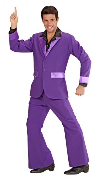 Disfraz de fiesta púrpura de Elvius