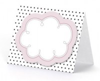 Preview: 6 Candy Vintage place cards 8.4 x 6.8 cm