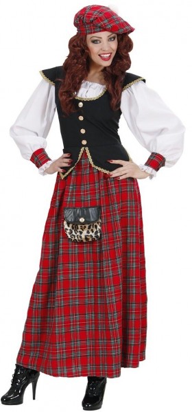 Skotsk kostym för kvinnor