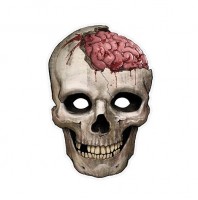 Aperçu: Carton de masque de crâne avec ruban