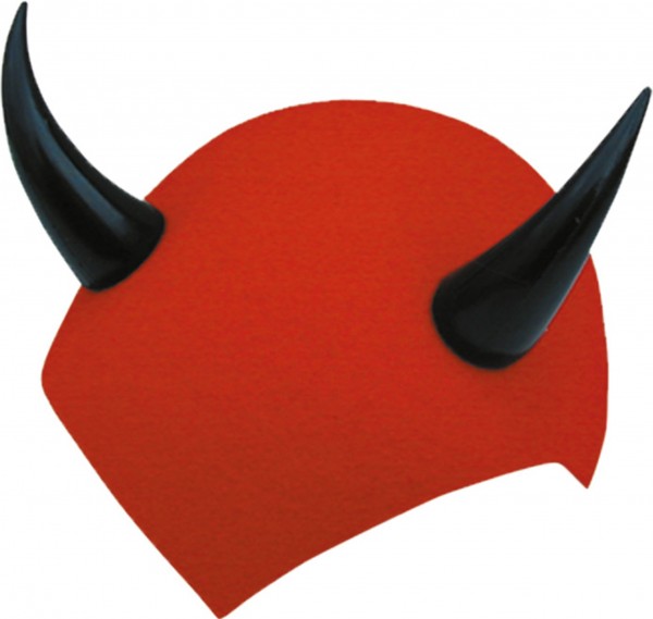 Rote Kappe Mit Teufelshörnern