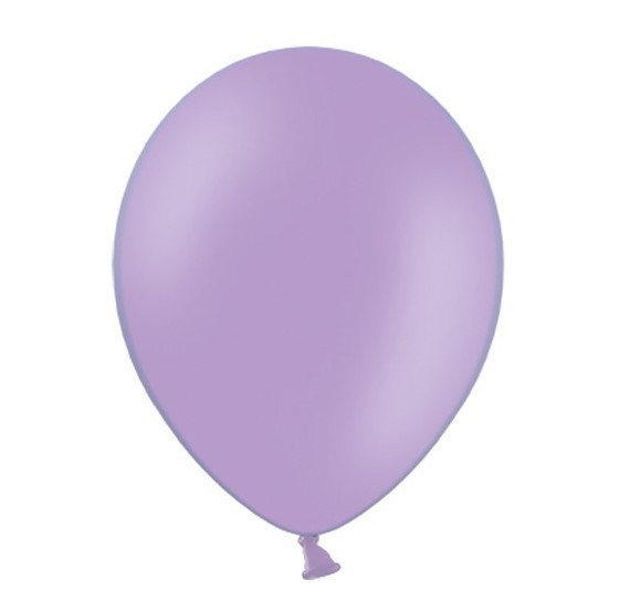 100 pastelowych lawendowych balonów lateksowych 25 cm