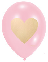 Vorschau: 6 Little love Herz Luftballons 28cm