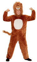 Preview: Lion plush costume for adults