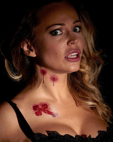 Tatuaże z 6 motywami ugryzień wampira