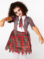 Vorschau: Walking Zombie Schulmädchen Kostüm