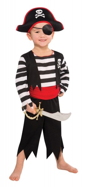 Disfraz del pirata Joe para niños