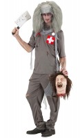 Oversigt: Undead medic doktor zombie kostume