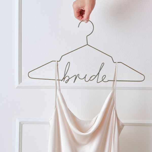 Clothes hanger bride