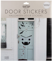 Vorschau: Gruselige Vampir Tür-Sticker