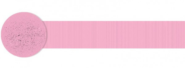 Pink crepe streamer 24m
