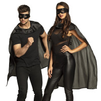 Costume da supereroe set nero