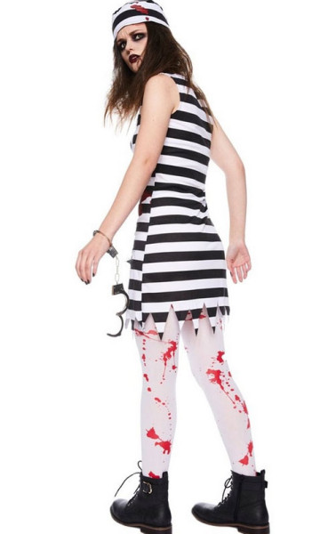 Kostium damski zombie panna młoda więzienna