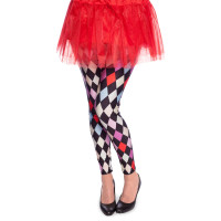 Checkered clown leggings Gr. 36 - 38