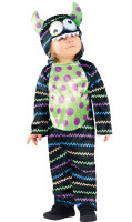 Preview: Colorful mini monster costume for babies and toddlers