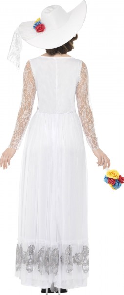 Day of the dead bride costume for women 3