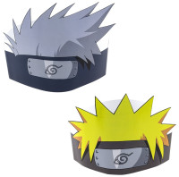 Vorschau: 8 Naruto Stirnbänder aus Papier