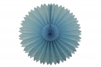 Voorvertoning: Punten leuke blauwe decoratie waaierpakket van 2 stuks 40 cm