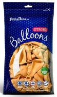 Vorschau: 50 Partystar Luftballons sonnengelb 30cm