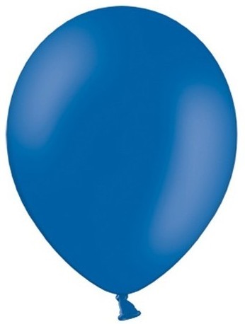 50 ballons étoiles bleu roi 27cm