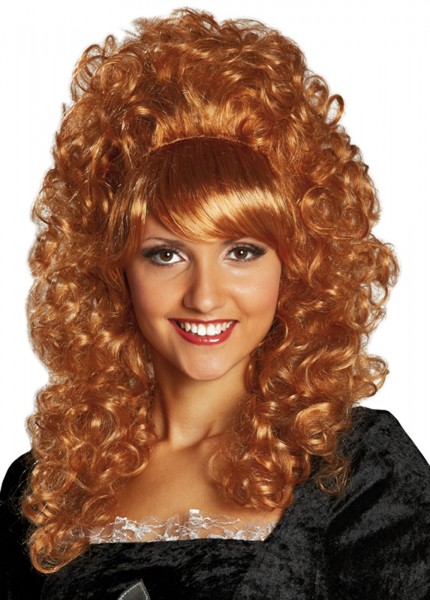 Baroque women's curly wig