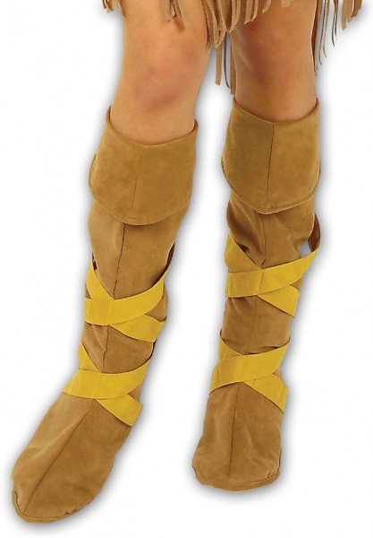 Brown Indian boots
