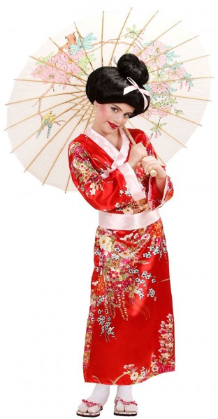 Disfraz infantil Geisha Hanaji 2