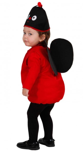 Mini ladybug child costume