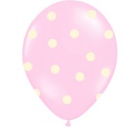 Vorschau: 50 Ballons It´s a Girl Vanille Rosa 30cm