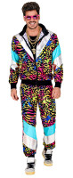 Preview: Colorful animal print tracksuit