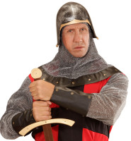 Preview: Silver medieval warrior helmet