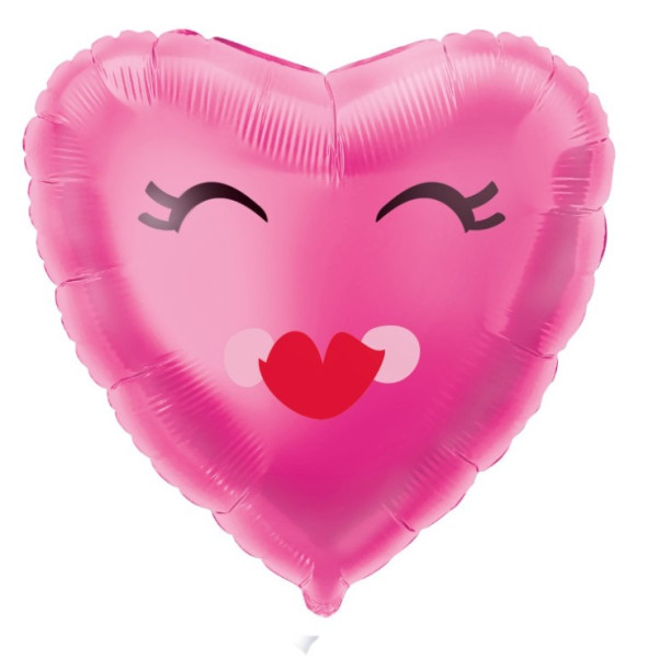 Smiling Heart Folienballon 46cm