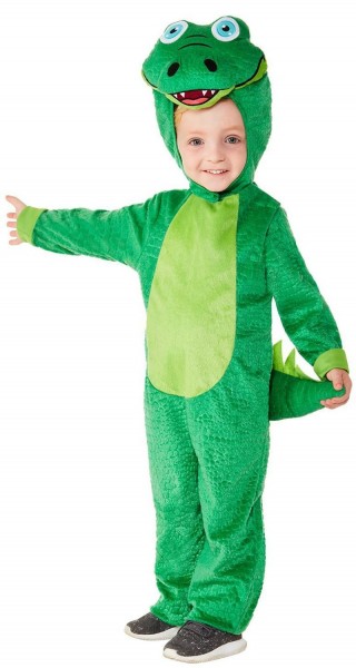Disfraz de cocodrilo pequeño para niño