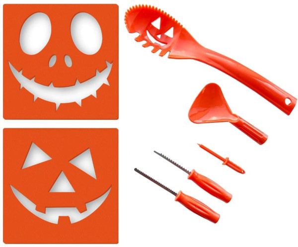 7-piece pumpkin carving tool