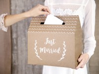 Vorschau: Haus Kartenbox Just Married