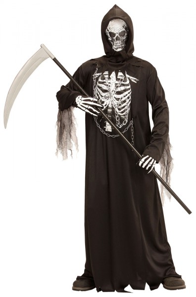 Dark prince grim reaper child costume