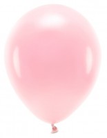 100 eco pastel balloons baby pink 26cm